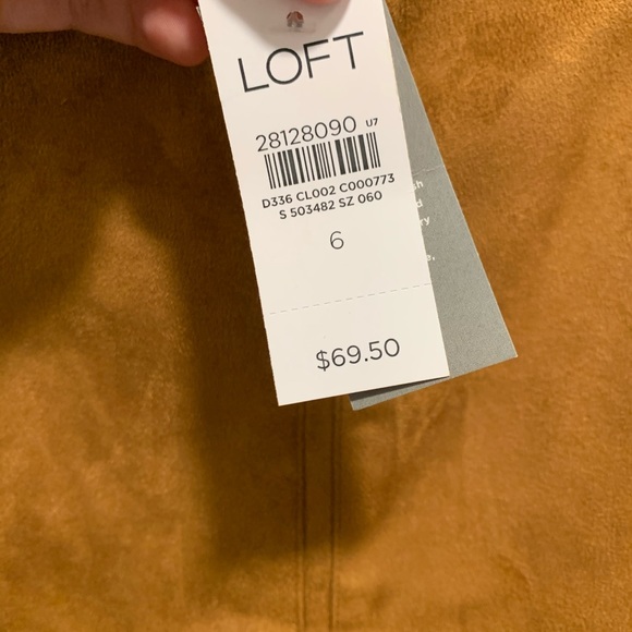 Loft Suede Skirt - Picture 2 of 2